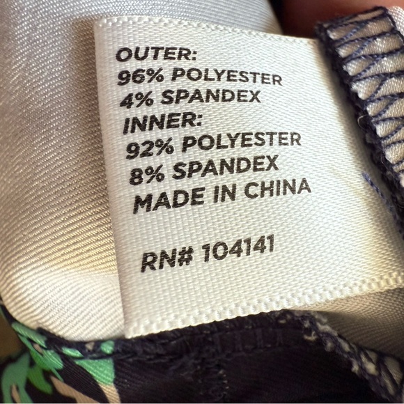 Lady Hagen Navy Blue Floral Print Women's Golf Skirt Skort Size 6 Athletic Sport - Picture 11 of 16